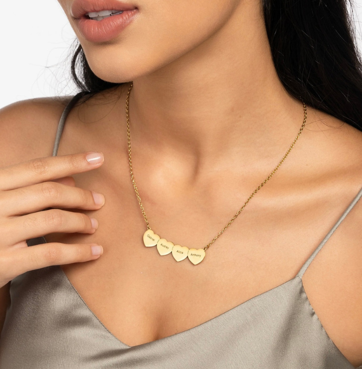 Collier Layah – Bijou personnalisé gravé, cadeau élégant | Maleym Jewelry