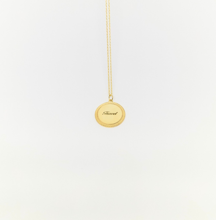 Collier Zahra – Bijou personnalisé gravé, cadeau élégant | Maleym Jewelry